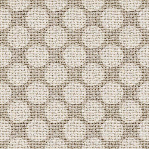 natural burlap texture digital paper with polka dots - tileable, seamless pattern